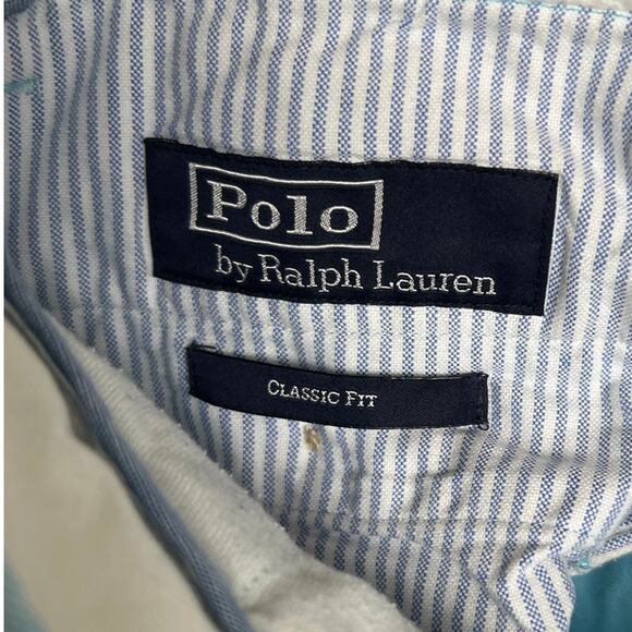 Polo Ralph Lauren Light Blue Classic Fit 100% Cotton 32 Golf Polo - Picture 3 of 7